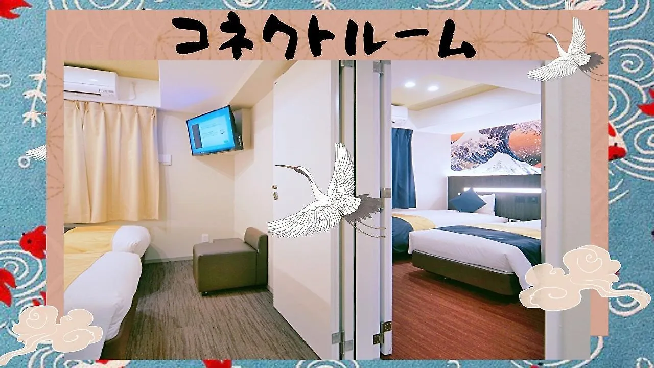 ***  Kuromon Crystal Hotel Osaca Japão
